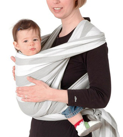 Fular DIDYMOS · Algodón Orgánico · Grey · • Ata